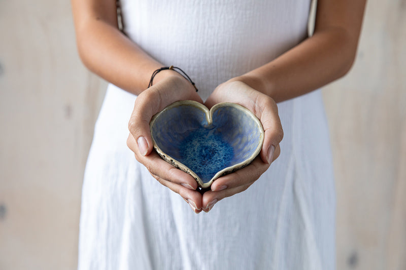 Heart shaped bowl